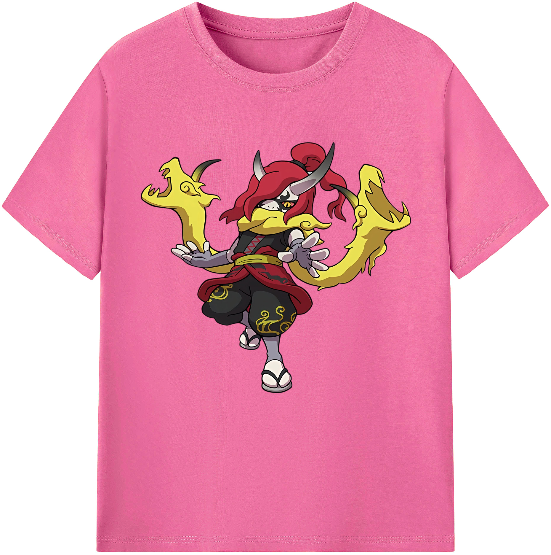 （画像用） 妖怪ウォッチ Yo-kai Watch レディースカジュアルプリントTシャツ（綿100％）